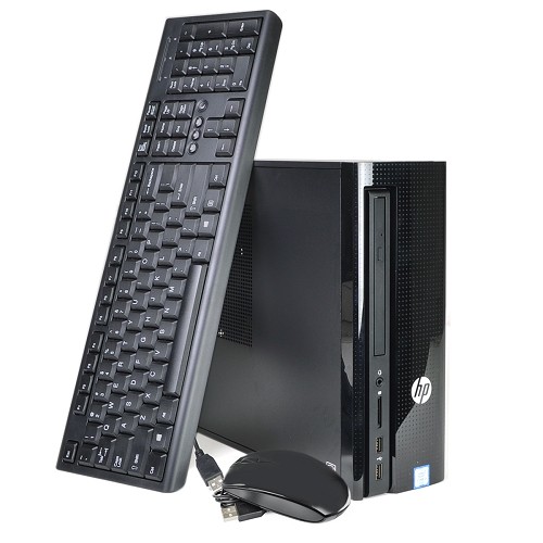 HP Slimline 260-a059w Fusion Quad-Core A6-7310 2.0GHz 8GB 1TB DVD±RW W10H Desktop PC w/HDMI