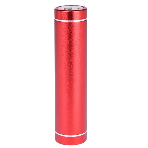 PC Treasures ChargeIt 2000mAh Portable Power Bank w/Micro USB Cable (Red)