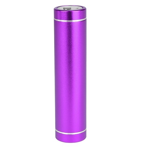 PC Treasures ChargeIt 2000mAh Portable Power Bank w/Micro USB Cable (Purple)