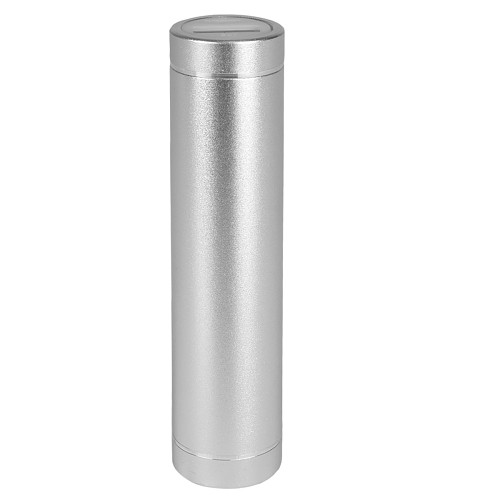 PC Treasures ChargeIt 2000mAh Portable Power Bank w/Micro USB Cable (Silver)