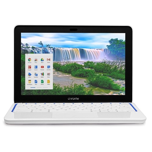 HP Chromebook 11 Exynos 5250 Dual-Core 1.7GHz 2GB 16GB SSD 11.6" LED Chromebook Chrome OS w/Webcam & BT (White) - B