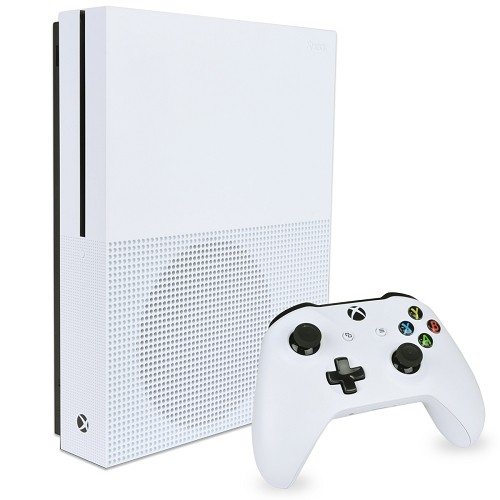 Xbox One S Minecraft Edition Console w/500GB HDD & Wireless Controller (White) (Game not included)