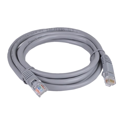 7' Onn 4ONN54210 Category 5e (Cat5e) UTP Ethernet Patch Cable (Gray)