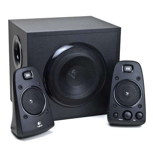 Logitech Z623 THX Certified 3-Piece 2.1-Channel Multimedia Speaker System (Black) - B