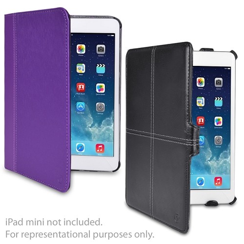 (3-Pack) MarBlue Vibe Cases (2 - Purple) & Marware C.E.O. Hybrid Case (1 - Black) for Apple iPad mini/mini Retina