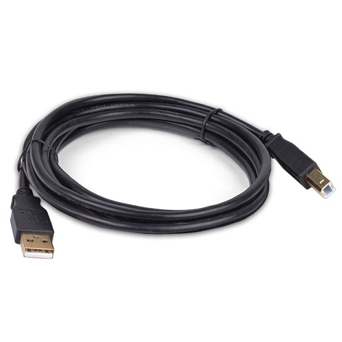 6' @.com DCD14208 USB 2.0 A (M) to USB 2.0 Micro-B (M) Cable w/Gold-Plated Connectors (Black)