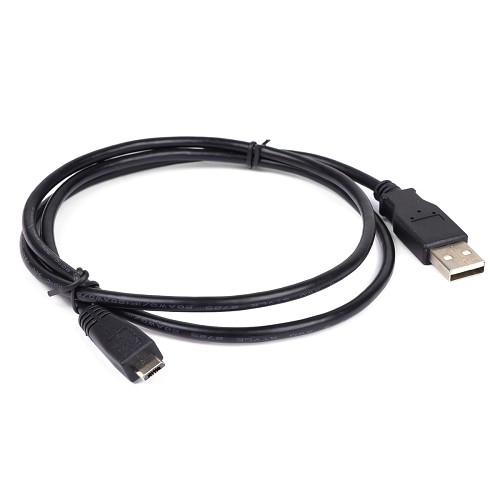 3' @.com DCD14216 USB 2.0 A (M) to USB 2.0 Micro-B (M) Charge & Sync Cable (Black)