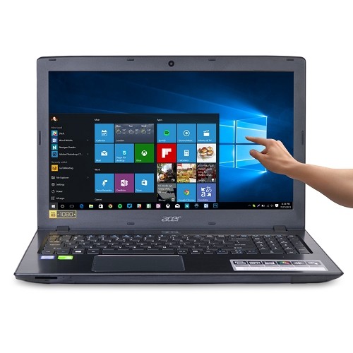 Acer Aspire E5-575T-314W Touchscreen Core i3-6100U Dual-Core 2.3GHz 6GB 1TB DVD±RW 15.6" LED Notebook W10H w/Cam - B