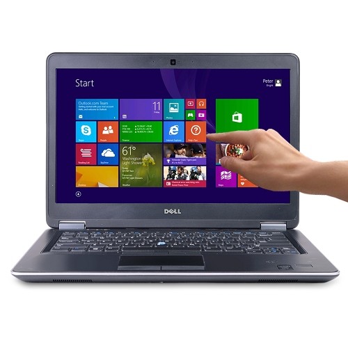 Dell Latitude E7440 Core i7-4600U Dual-Core 2.1GHz 8GB 128GB SSD 14" FHD Ultrabook W8.1P (Light Gray Skin) - B