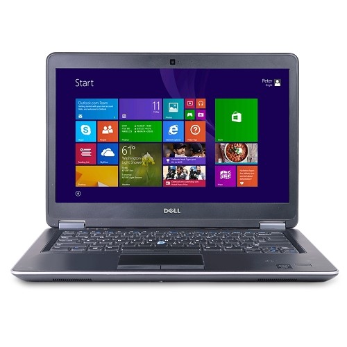 Dell Latitude E7440 Core i7-4600U Dual-Core 2.1GHz 8GB 128GB SSD 14" LED Ultrabook W8.1P (Light Gray Skin) - B