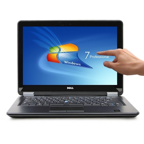 Dell Latitude E7440 Touchscreen Core i7-4600U Dual-Core 2.1GHz 8GB 250GB SSD 14" FHD Ultrabook W7P (Carbon Fiber Skin)