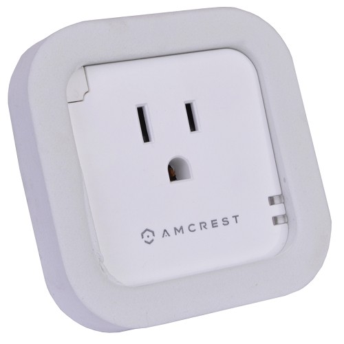 Amcrest AH357 WiFi Smart Plug (White) - Turns your iPhone or Android Smartphone into a Home Remote Control