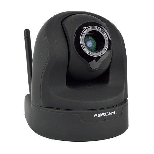 Foscam FI9826P V2 960P Wireless 3x Optical Zoom Day/Night IP Camera w/36 IR LEDs & Smartphone Access (Black) - B