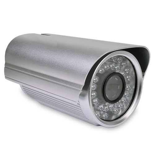 Foscam FI9805EP 960p Outdoor HD Power Over Ethernet (PoE) Day/Night IP Camera w/36 IR LEDs (Silver) - B