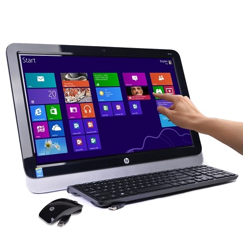 HP 21-2027c 21.5" 1080p Touchscreen Core i3-4130T Dual-Core 2.9GHz All-in-One PC - 8GB 1TB/DVD±RW/W8.1P/Webcam - B