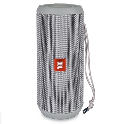JBL Flip 3 Bluetooth Wireless Rechargeable Splashproof Stereo Speaker w/Microphone & 3.5mm Auxiliary Jack (Gray)