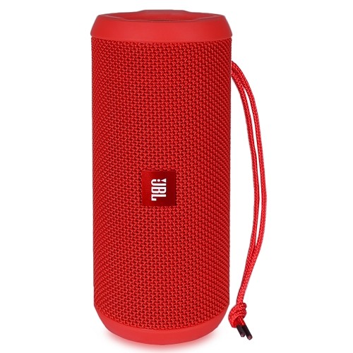 JBL Flip 3 Bluetooth Wireless Rechargeable Splashproof Stereo Speaker w/Microphone & 3.5mm Auxiliary Jack (Red)