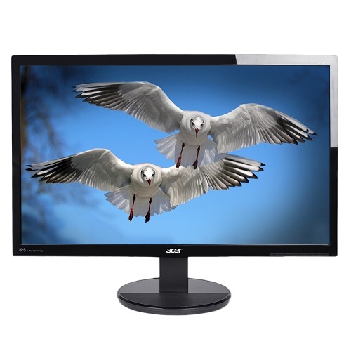 23.8" Acer K242HYL DVI/HDMI/VGA 1080p Widescreen LED IPS LCD Monitor (Black) - B