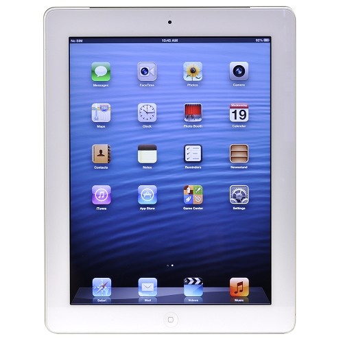 Apple iPad with Wi-Fi + Cellular 64GB - White - AT&T (3rd generation)
