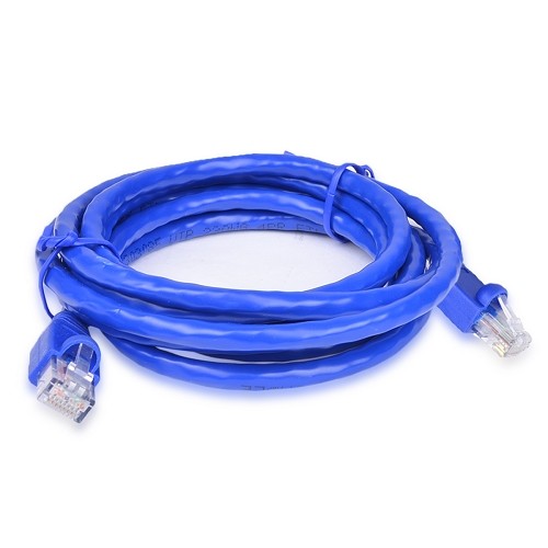 7' Onn ONA11H0086 Category 6 (Cat 6) Ethernet Cable (Blue)