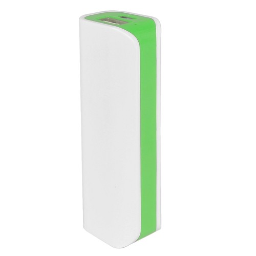 Onn ONB14WI201 Portable Battery PRO 2000mAh Power Bank w/Micro USB Cable (Green/White)