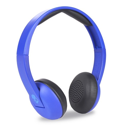 Skullcandy S5URJW-546 Uproar Bluetooth Wireless On-Ear Headphones w/Built-in Remote/Mic (Ill Famed Royal Blue) - B