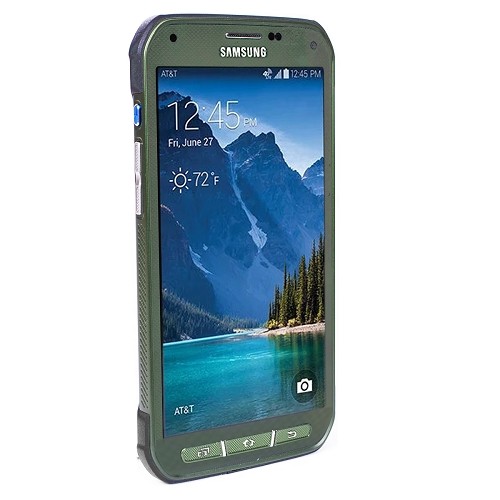 Samsung Galaxy S5 Active 5.1" Touch Quad-Core 2.5GHz 2GB 16GB Quad Band GSM Smartphone Android 4.4 - AT&T (Camo Green)