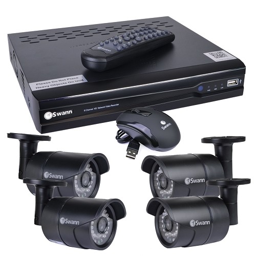 Swann SONVK-870724-US 8-Channel Network DVR Surveillance Kit w/1TB HD
