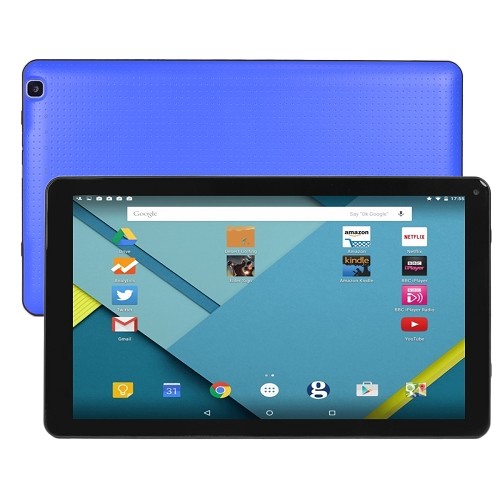 TG-TEK TGH1051-BLU Quad-Core 1.34GHz 1GB 16GB 10.1" 1024x600 Capacitive Touchscreen Tablet Android 5.1 w/Cams (Blue)