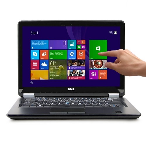 Dell Latitude E7440 Touchscreen Core i7-4600U Dual-Core 2.1GHz 8GB 256GB SSD 14" FHD Ultrabook W8.1P (Carbon Fiber Skin)