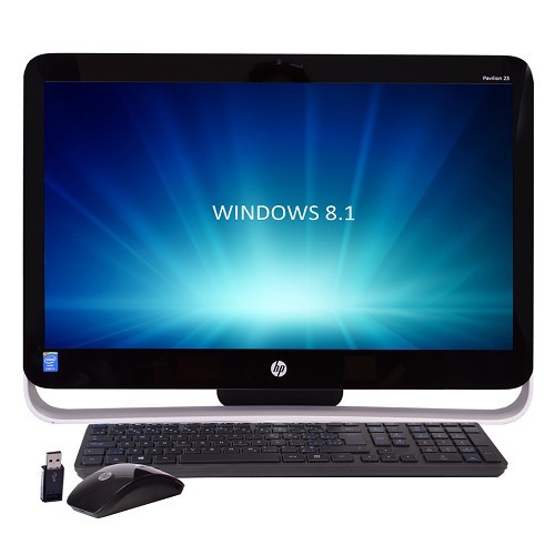 HP Pavilion 23-g013w 23" Pentium G3220T Dual-Core 2.6GHz All-in-One PC - 4GB 1TB DVD±RW/W8.1/Cam - B