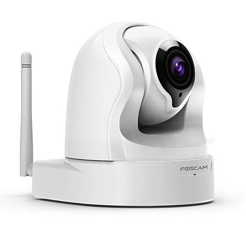Foscam FI9826P V2 960P Wireless 3x Optical Zoom Day/Night IP Camera w/36 IR LEDs & Smartphone Access (White)