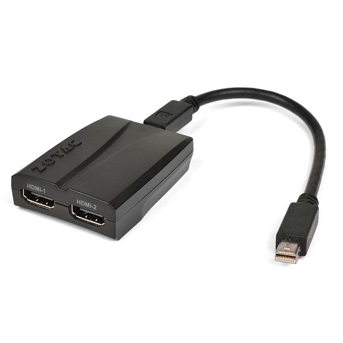 ZOTAC Mini DisplayPort (F) to Dual HDMI (F) Dongle Adapter w/Mini DisplayPort Cable