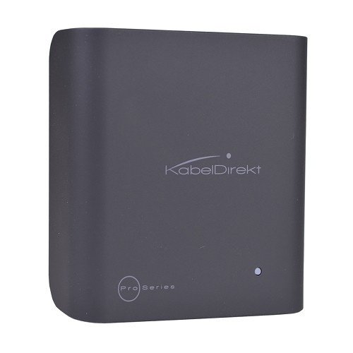 KabelDirekt PRO Series 543-US 8A 40W 5-Port USB 2.0 Smart Charger w/Intelligent Device Detection Technology (Black)