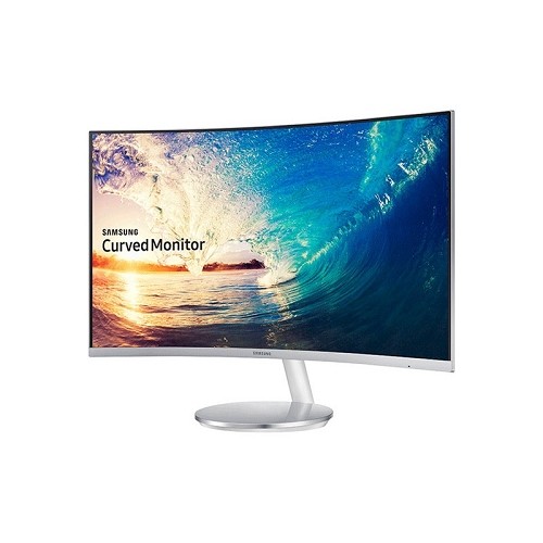 27" Samsung Curved CF591 HDMI/DisplayPort 1080p Widescreen LCD LED Gaming Monitor w/Game Mode & Speakers- B