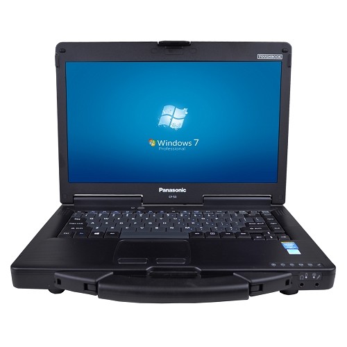 Panasonic Toughbook CF-53 Core i5-4310U Dual-Core 2.0GHz 4GB 500GB DVD±RW 14" HD Notebook W7P (Silver/Black)