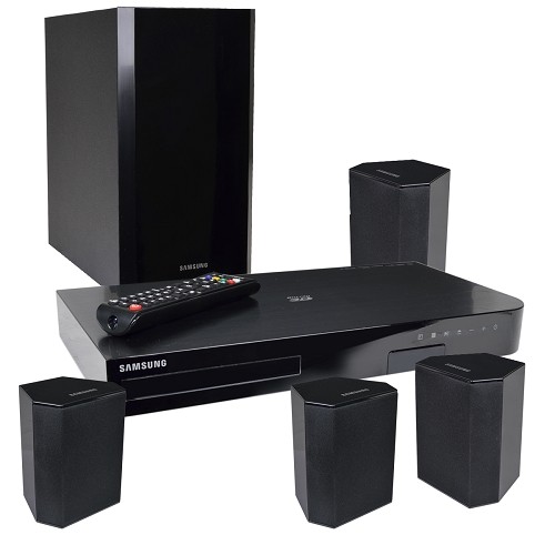 Samsung HT-J4500 5.1 Channel 500W 1080p Upscaling 3D Blu-ray/DVD Home Theater System w/Bluetooth