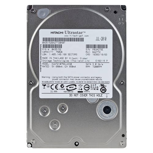 Hitachi Ultrastar A7K1000 750GB SATA/300 7200RPM 32MB Hard Drive