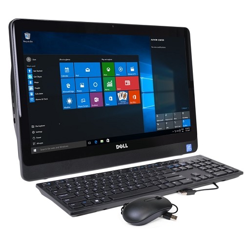 Dell i3052-2600BLK 19.5" HD+ Celeron N3150 Quad-Core 1.6GHz All-in-One PC - 4GB 500GB DVD±RW/W10H/Webcam - B