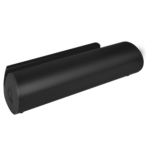 Que Design QUE-3000 Portable 3000mAh Power Bank w/Built-in Cradle (Black) - Retail Hanging Package