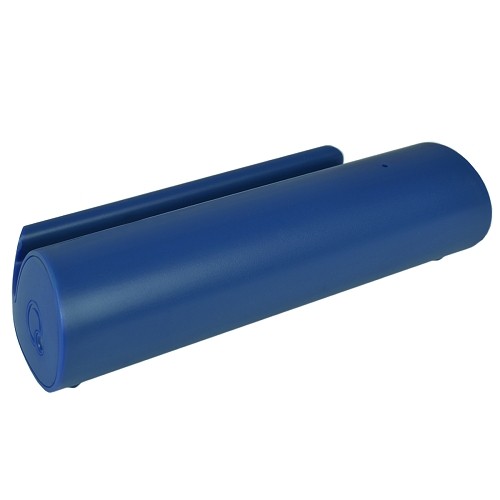 Que Design QUE-3000 Portable 3000mAh Power Bank w/Built-in Cradle (Navy Blue) - Retail Hanging Package