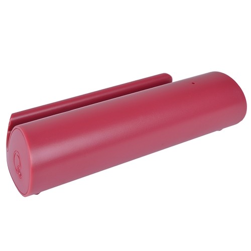 Que Design QUE-3000 Portable 3000mAh Power Bank w/Built-in Cradle (Cranberry Red) - Retail Hanging Package