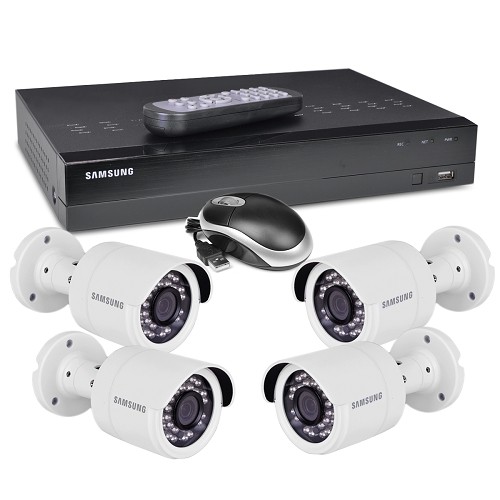 Samsung SDH-B74041 8-Channel 1TB 1080p Full HD DVR Video Security System w/4 1080p Night-Vision & Weatherproof Cameras