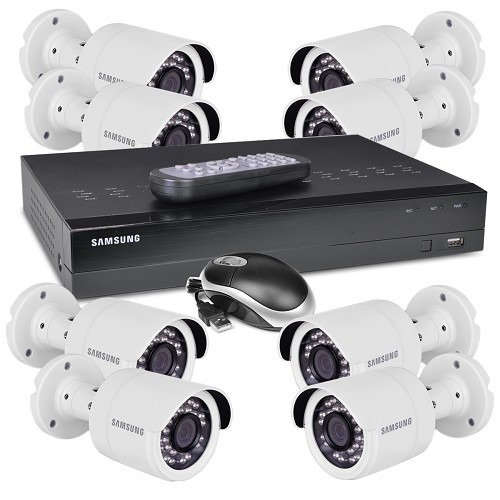 Samsung SDH-B74081 8-Channel 2TB 1080p Full HD DVR Video Security System w/8 1080p Night-Vision & Weatherproof Cameras