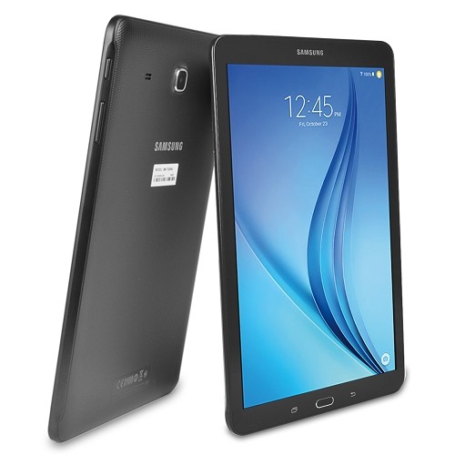 Samsung Galaxy Tab E Quad-Core 1.2GHz 1.5GB 16GB 9.6" Capacitive Touchscreen Tablet Android 5.1 w/Cams & BT (Black)