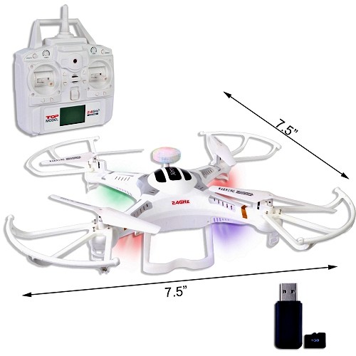 X118 Quadcopter Drone (7.5") w/Camera
