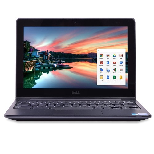 Dell Chromebook 11 Celeron 2955U Dual-Core 1.4GHz 2GB 16GB SSD 11.6" LED Chromebook Chrome OS w/Webcam (Charcoal Gray)