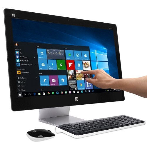 HP Pavilion 23-q110 TouchSmart 23" 1080p Fusion Quad-Core A8-7410 2.2GHz - All-in-One PC 4GB/1TB/DVD±RW/W10H/Cam