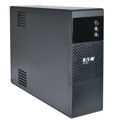 Eaton Line Interactive 5S1000LCD 1000VA/600W 120V 10-Outlet Tower Uninterruptible Power Supply (UPS) System w/USB