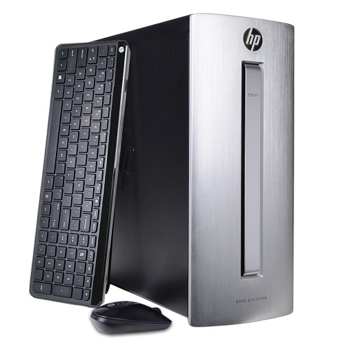 HP ENVY 750-116 Fusion Quad-Core A10-8750 3.6GHz 12GB 2TB DVD±RW W10H Desktop PC w/HDMI